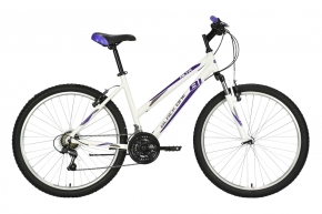 Велосипед Black One Alta 26 Alloy Белый/Фиолетовый/Серый